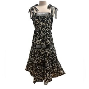 Sweet Wanderer Black and White Maxi Dress